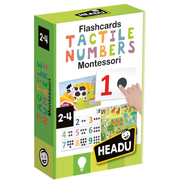 Flashcards 123 Tactile Montessori