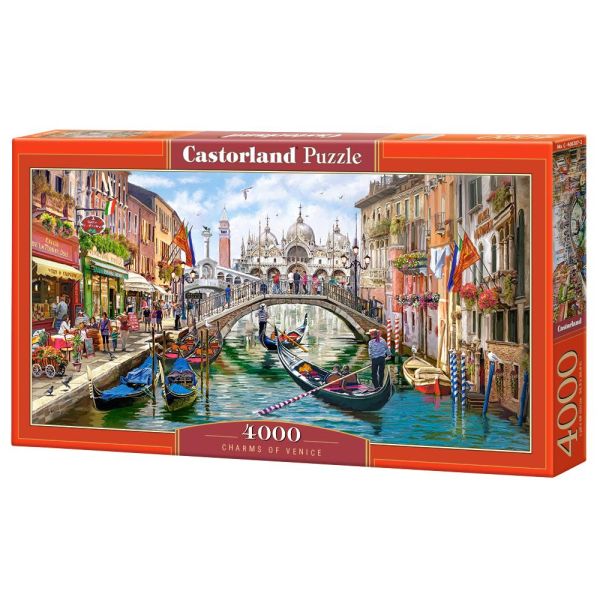 Puzzle 4000 Pezzi - Charms of Venice