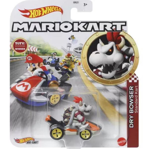 Hot Wheels - Mario Kart: Skelebowser