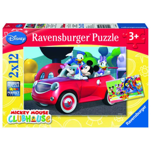 2 12 Piece Puzzles - Mickey Mouse &amp; Co.