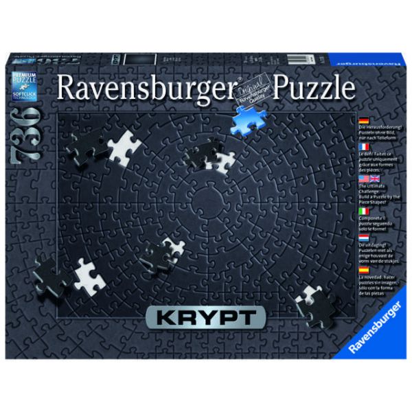 736 Piece Jigsaw Puzzle - Black Krypt