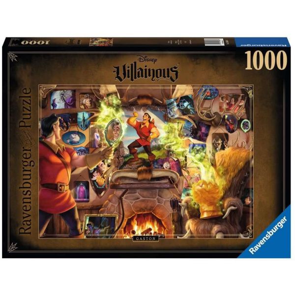 1000 Piece Puzzle - Villainous: Gaston