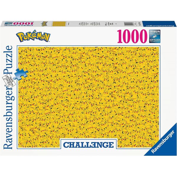 1000 Piece Puzzle - Pikachu Challenge