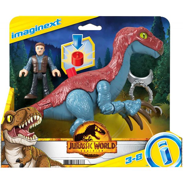 Jurassic World Dinosauri e Personaggi