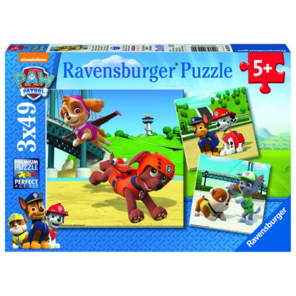 Paw Patrol - Puzzle 3x49 Pieces # 2 (C)