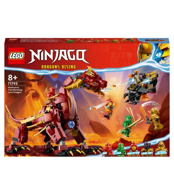 Ninjago - Transformer Heatwave Lava Dragon