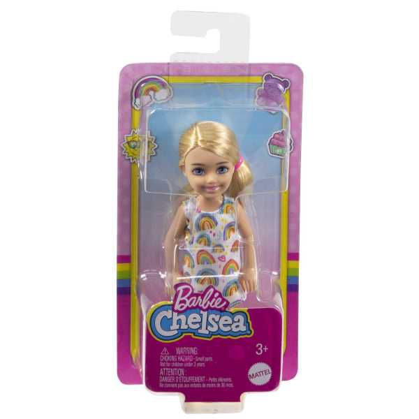 Barbie - Chelsea Bambina con Vestito Arcobaleni
