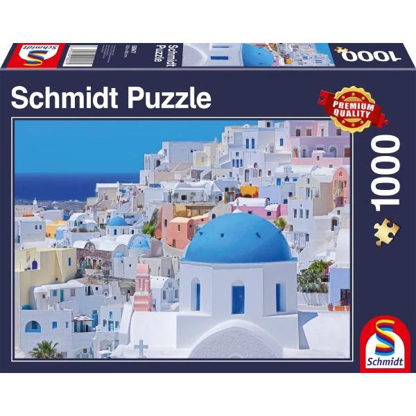 Puzzle da 1000 Pezzi - Santorini, Isole Cicladi