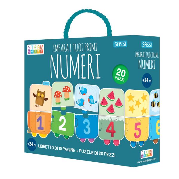 Steam Puzzles. Learn your first numbers NEW EDITION