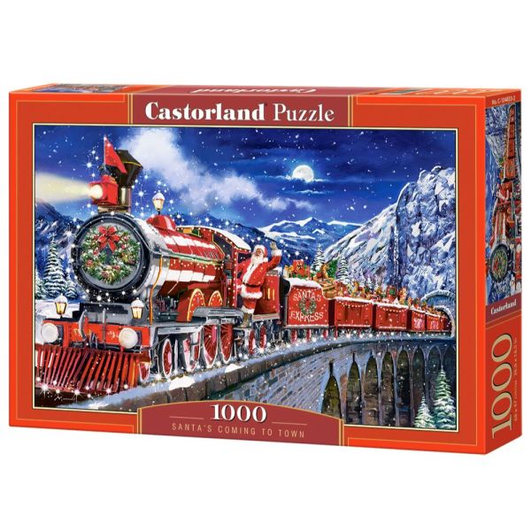 Puzzle 1000 Pezzi - Santa's Coming to Town