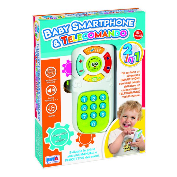 BABY SMARTPHONE / TV REMOTE CONTROL WITH BATTERY