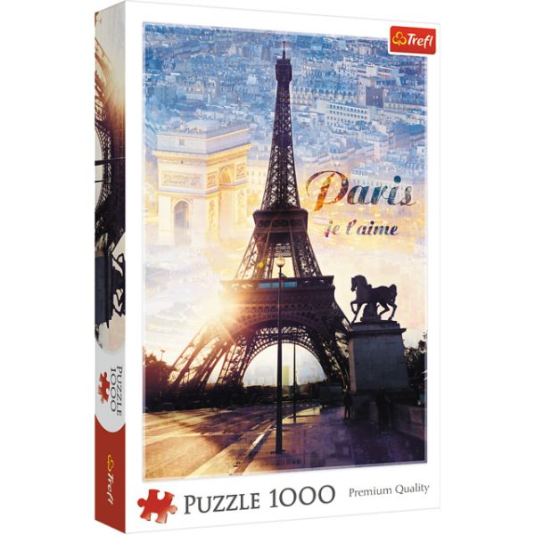 Puzzle da 1000 Pezzi - Parigi all'Alba
