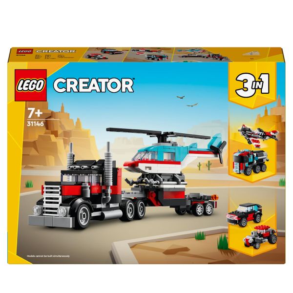 Creator - Truck with helicopter