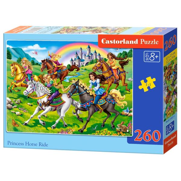 Puzzle da 260 Pezzi - Giro a Cavallo della Principessa