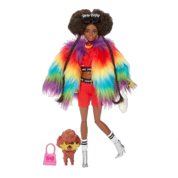 Barbie - Extra: Capelli Cotonati con Cucciolo