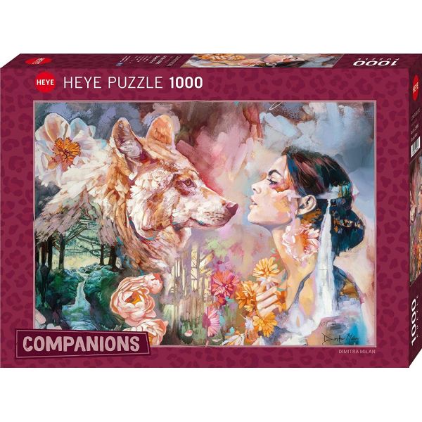 Puzzle 1000 pz - Shared River, Companions