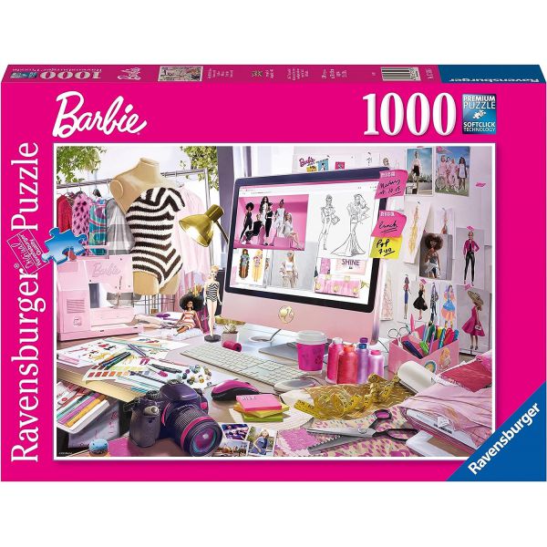 Puzzle da 1000 Pezzi - Barbie, Icona di Stile