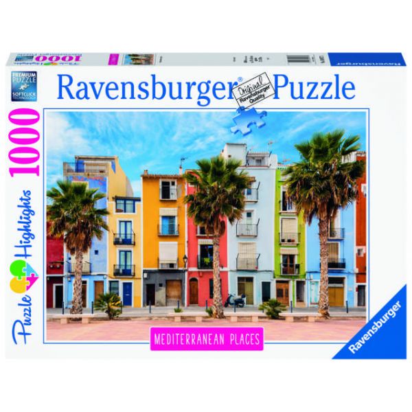 1000 Piece Puzzle - Mediterranean Spain