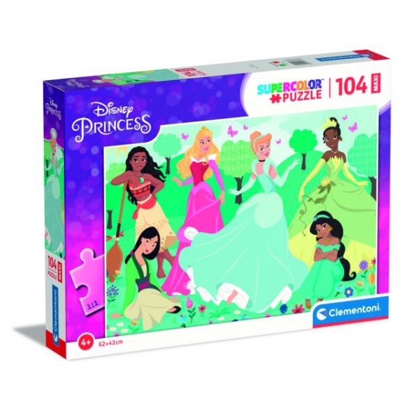 Puzzle da 104 Pezzi Maxi - Disney Princess