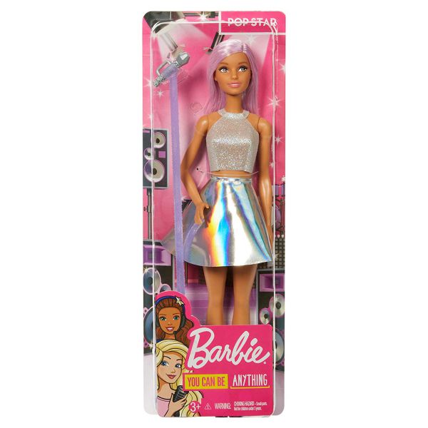 Barbie - You Can Be: Pop Star Con Capelli Rosa