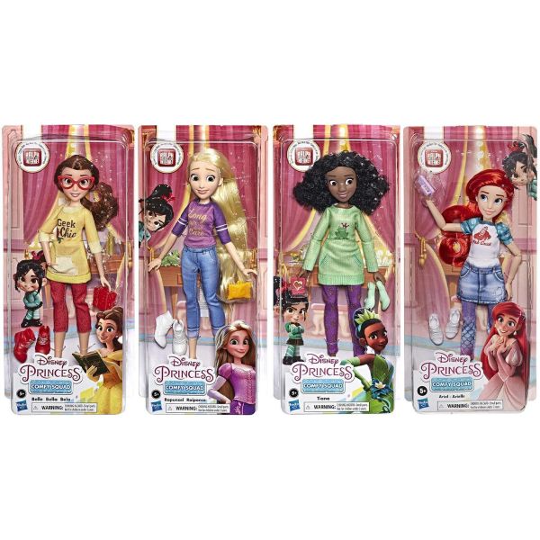 Principesse Disney - Comfy Squad Fashion Doll Ast