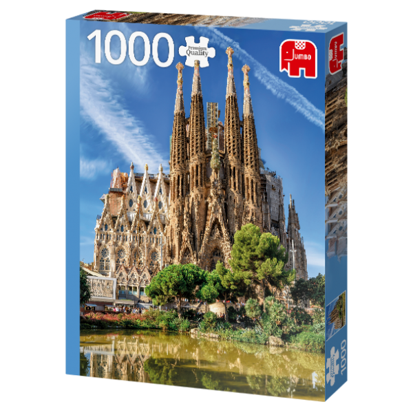 Puzzle da 1000 Pezzi - Premium Quality: La Sagrada Familia, Barcellona