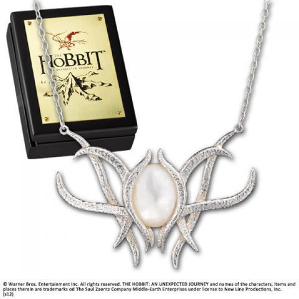 Galadriel - Brooch Pendant - 925 Silver - Hobbit