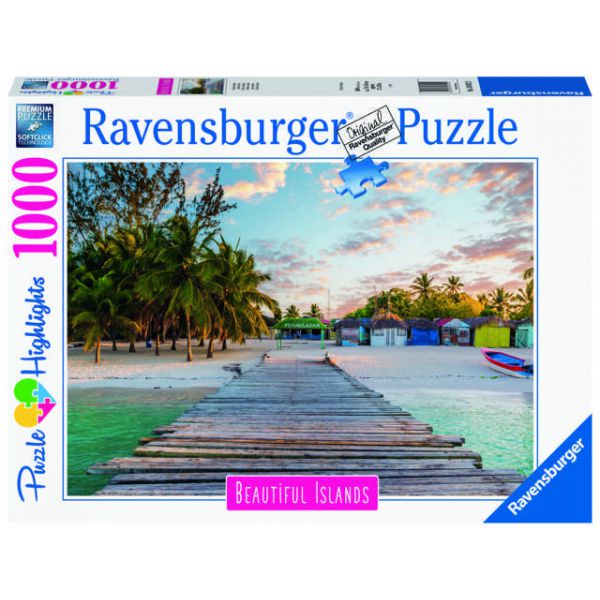 1000 Piece Puzzle - Caribbean Island