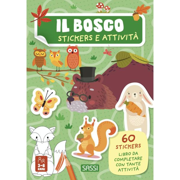 The forest. Stickers and activities