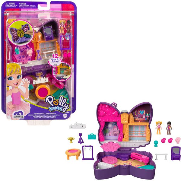POLLY POCKET SPARKLE STAGE Bow Co