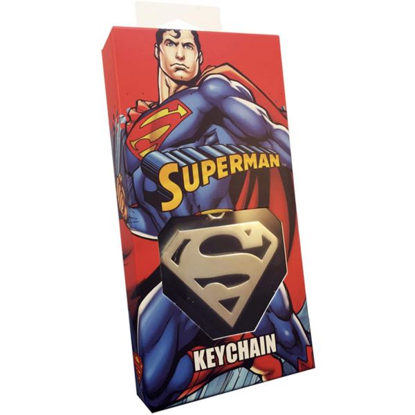 Superman - Keychain out of Steel
